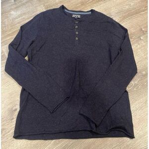 Men's Hawker Rye Long Sleeve Henley‎ size small